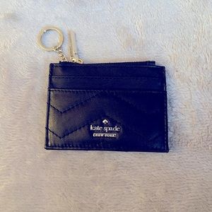 Kate Spade genuine leather coin card holder.